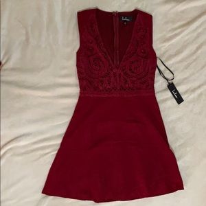 Red/ Burgundy Dress
